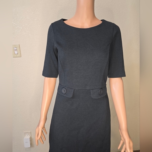 Boden Womens Short Sleeve Dress Swan Cotton Old Navy Size 6R - Picture 10 of 16